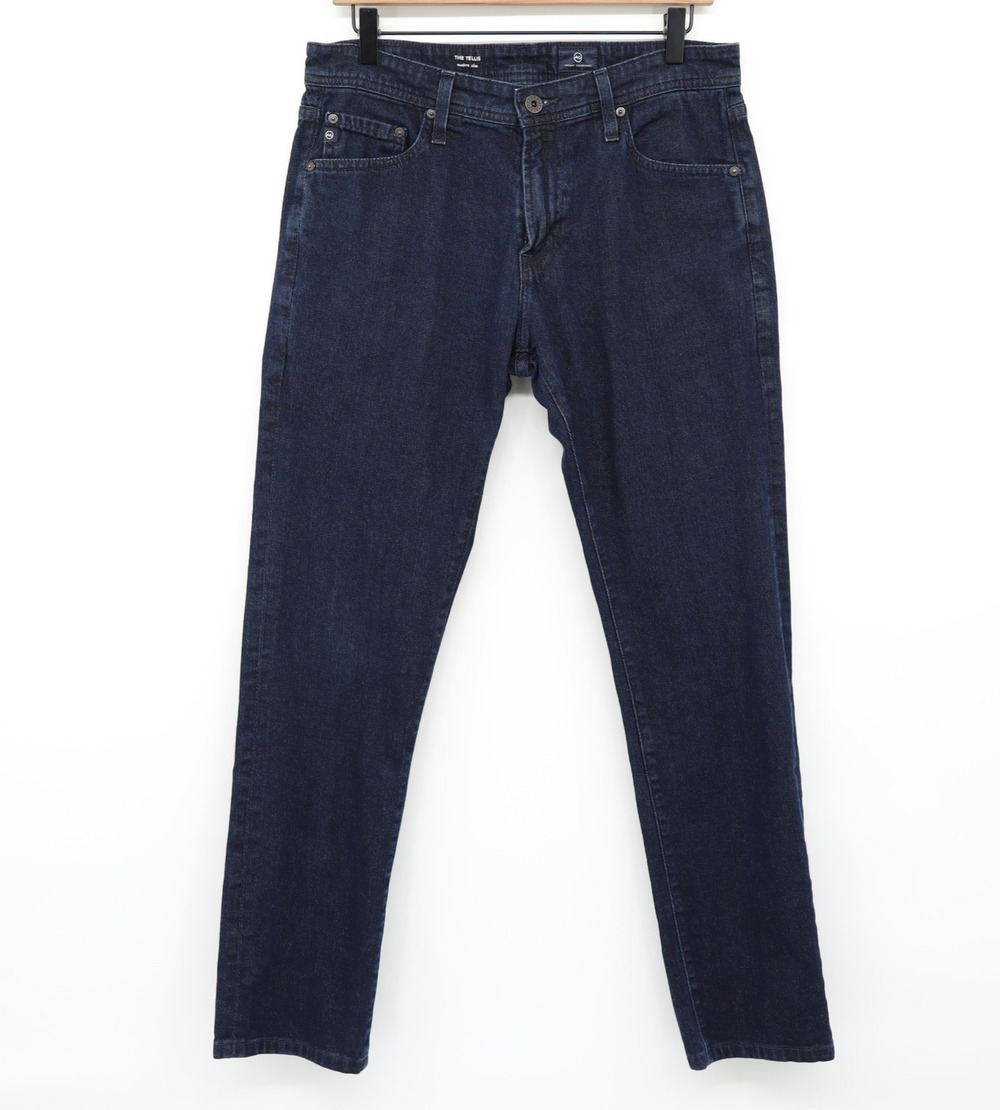 AG Adriano Goldschmied 32x31 Tellis Modern Slim Indigo Blue Premium Denim